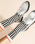 Illusion Adult Crew Sock - Black by Hansel from Basel