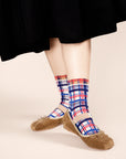 Wimbles Short Adult Crew Socks by Hansel from Basel