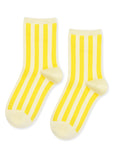 Manchester Adult Crew Sock - Lemon by Hansel from Basel