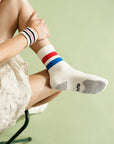 Varsity Grip Adult Crew Socks by Hansel from Basel