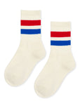 Varsity Sporty Adult Crew Socks by Hansel from Basel