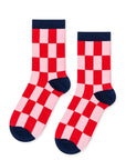 Futura Sporty Adult Crew Sock - Red by Hansel from Basel