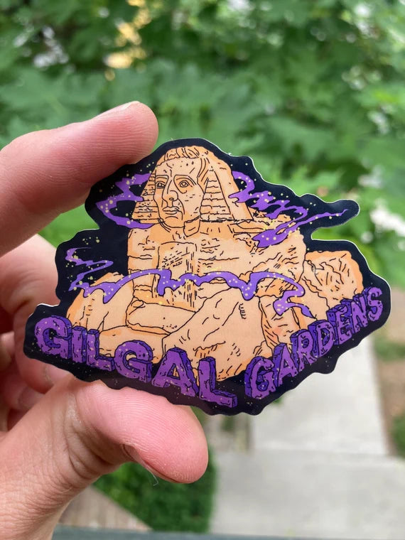 Gilgal Gardens Vinyl Sticker by House of Cattitude