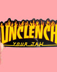 Unclench Your Jaw Sticker
