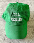 Dill Pickle Foodie Adult Dad Hat by The Silver Spider