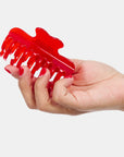 Jojo Hair Claw in Small Candy Red by Chunks