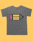 Kawaii Pencil Baby + Kids + Adult Tee