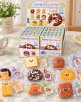 Korean Snack Squishy Keychain Blind Box