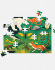 Land & Sea Predators 100 Piece Double-Sided Puzzle