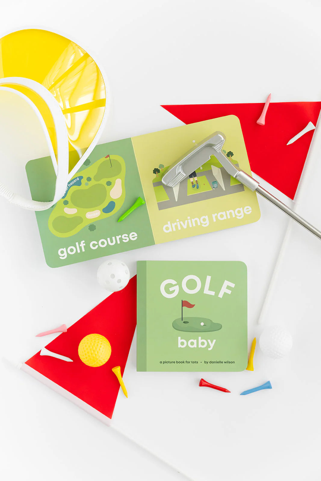 Golf Baby Board Book by Danielle Wilson