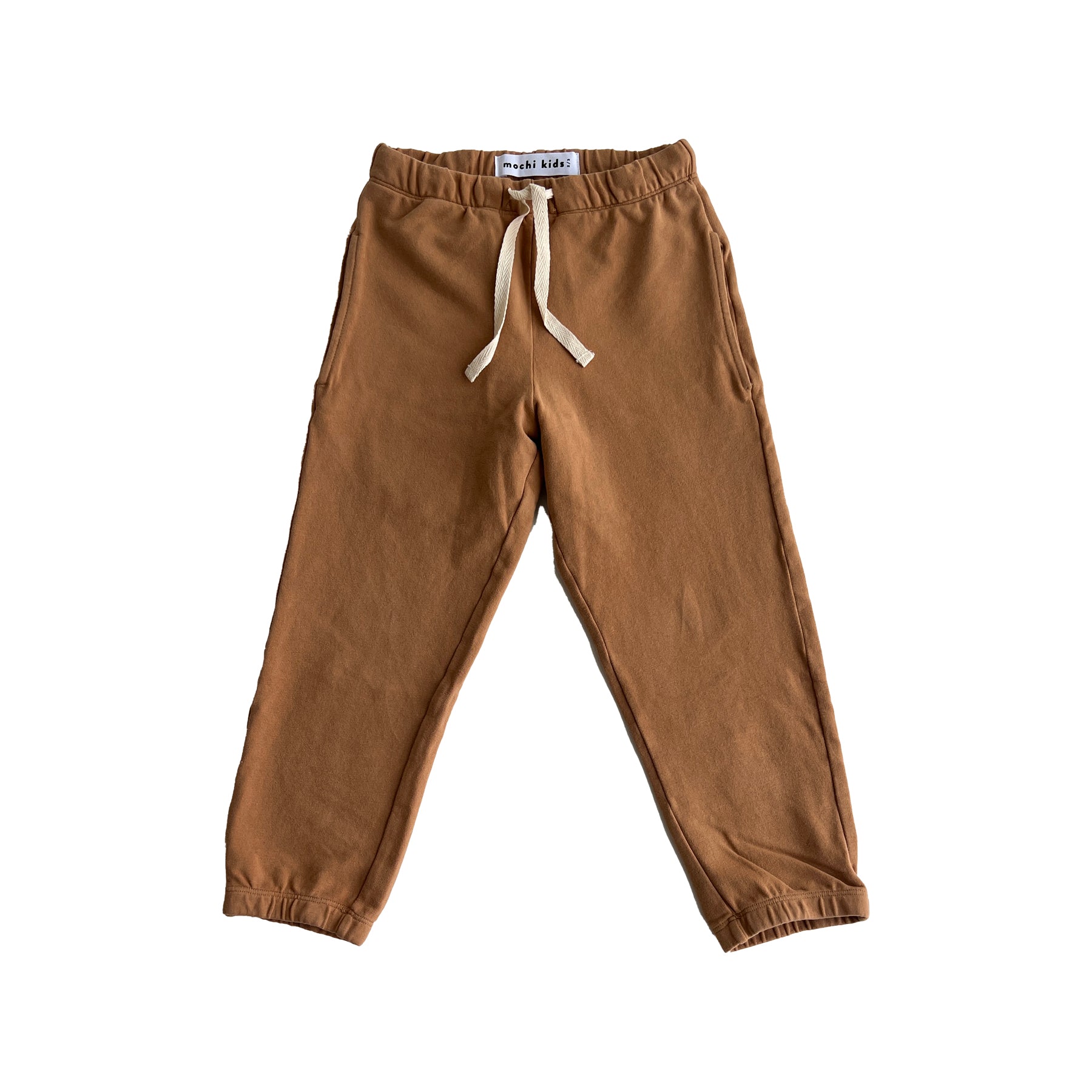 SALE Caramel Light Brown Kids Sweatpants by Mochi Kids