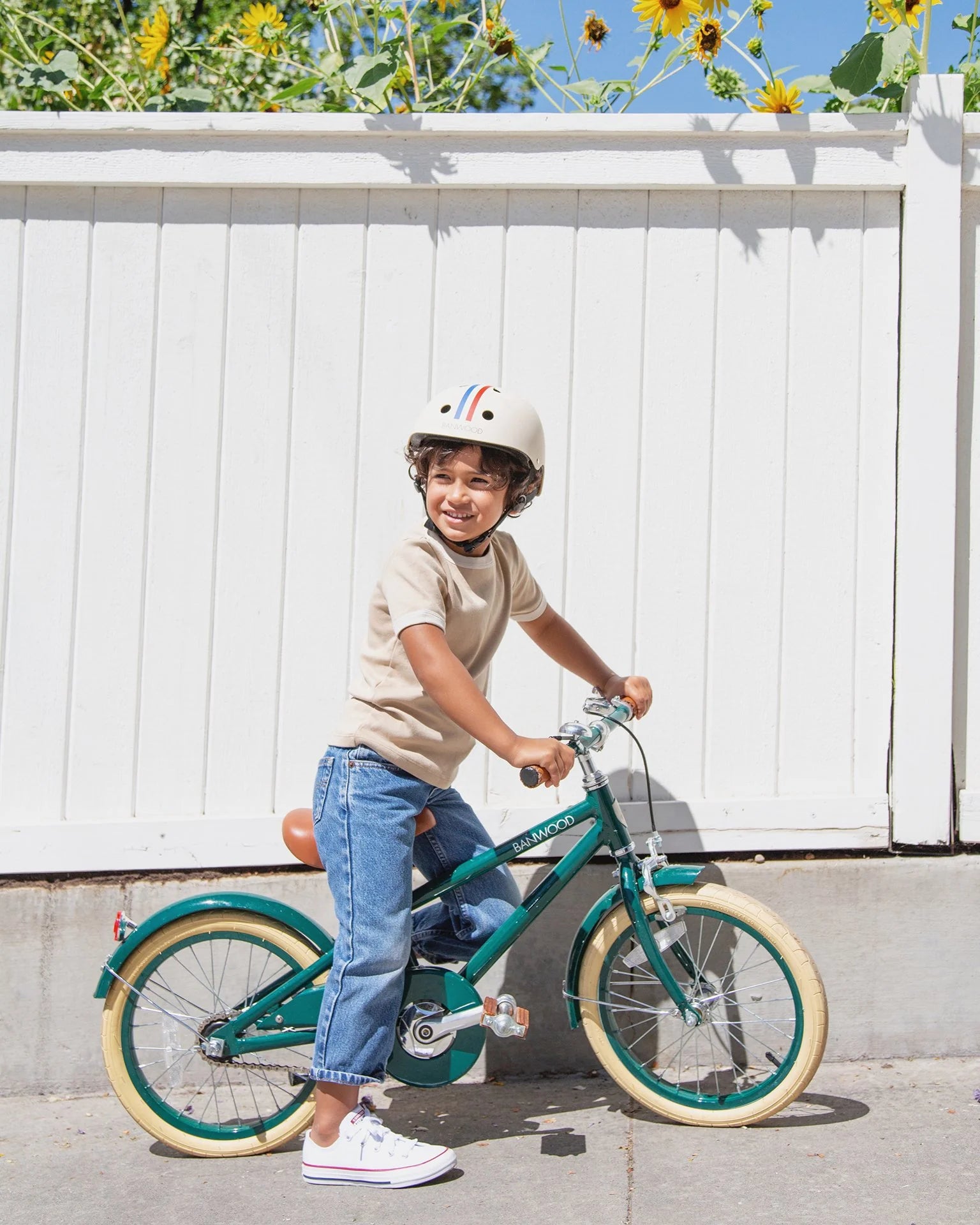 banwood bikes classic helmet Stripes Classic Bike Helmet