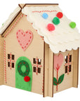 Wooden Embroidery Gingerbread House Kit by Meri Meri
