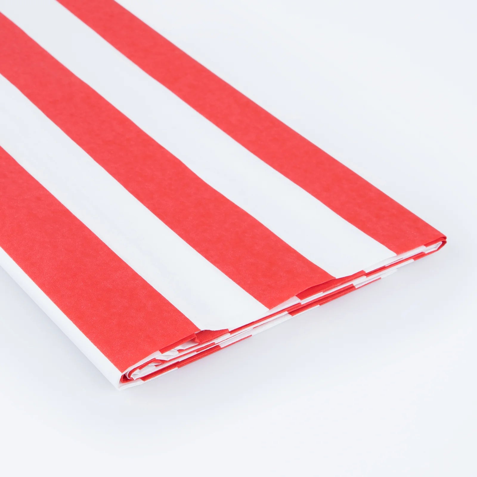 Red Striped Tablecloth by Meri Meri