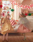 Candy Cane Stripe Honeycomb Garland by Meri Meri