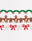 Tissue Paper Christmas Garland Set by Meri Meri