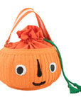 Trick or Treat Pumpkin Basket Bag by Meri Meri