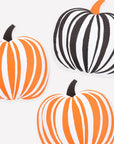 Striped Pumpkin Paper Placemats