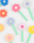 Rainbow Daisy Candles by Meri Meri