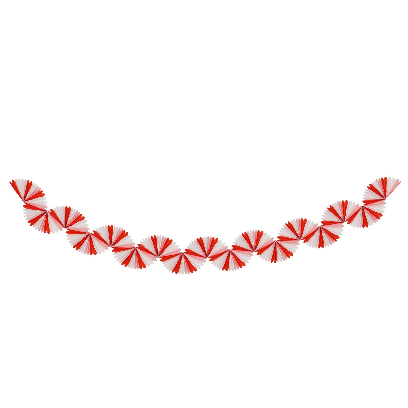 Candy Cane Stripe Honeycomb Garland by Meri Meri
