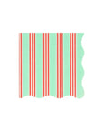 Festive Stripe Small Napkins by Meri Meri