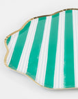 Festive Stripe Dinner Plates by Meri Meri