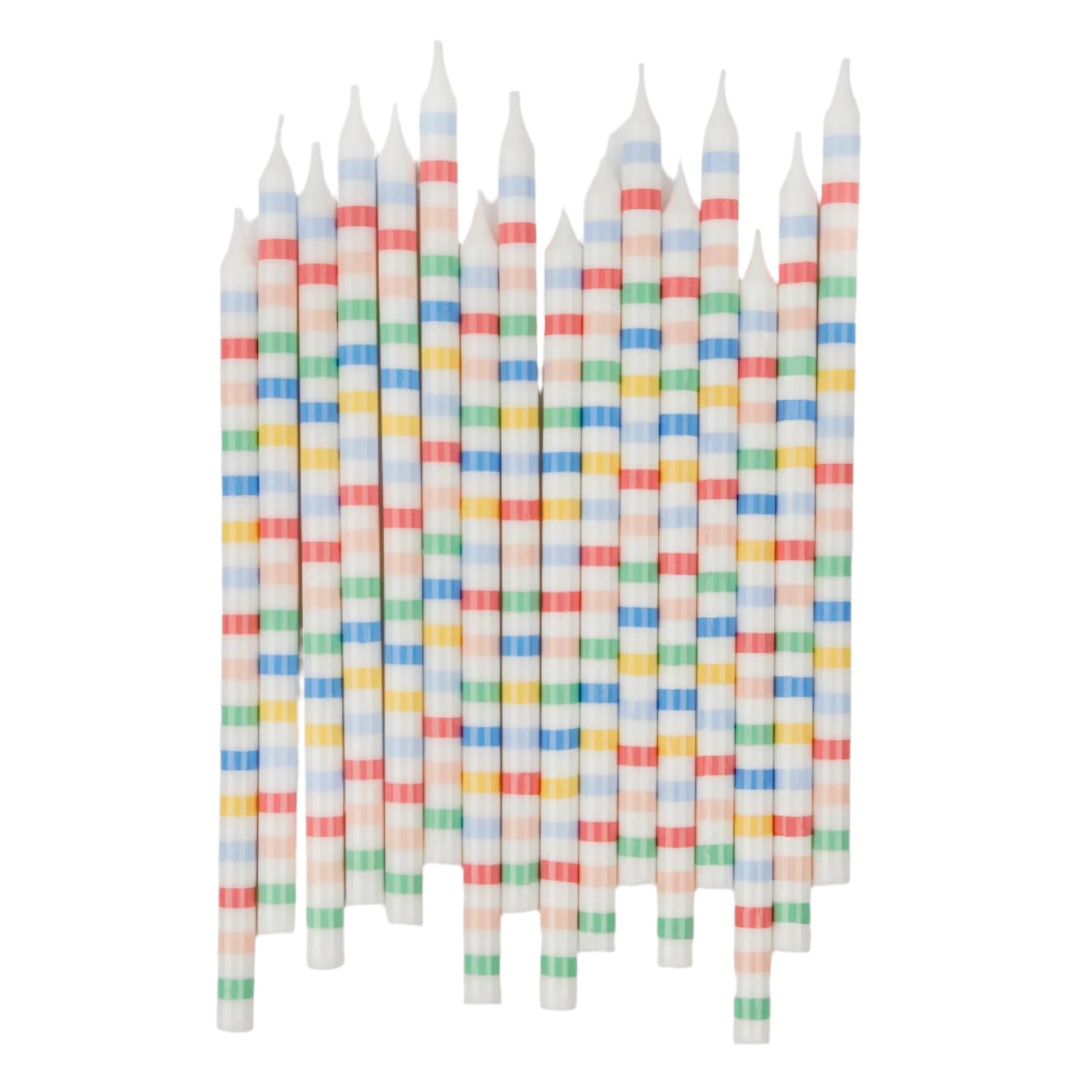 Multi Stripe Candles by Meri Meri