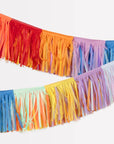 Bright Tissue Paper Fringe Garland by Meri Meri