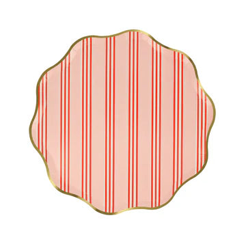 Festive Stripe Side Plates by Meri Meri