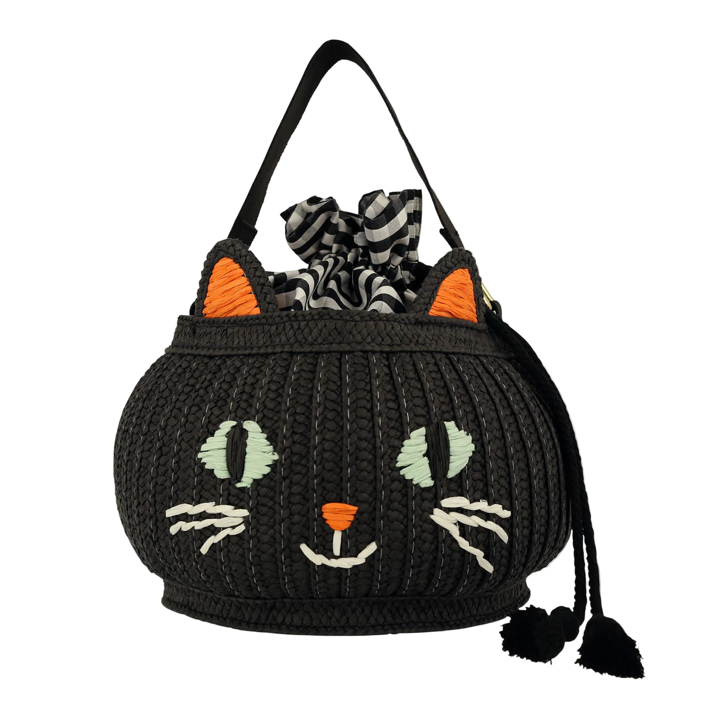 Trick or Treat Cat Basket Bag by Meri Meri