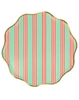 Festive Stripe Side Plates by Meri Meri