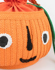Trick or Treat Pumpkin Basket Bag by Meri Meri