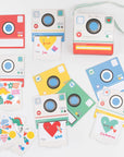 Instant Camera Valentine's Card and Sticker Set by Meri Meri