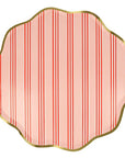 Festive Stripe Dinner Plates by Meri Meri