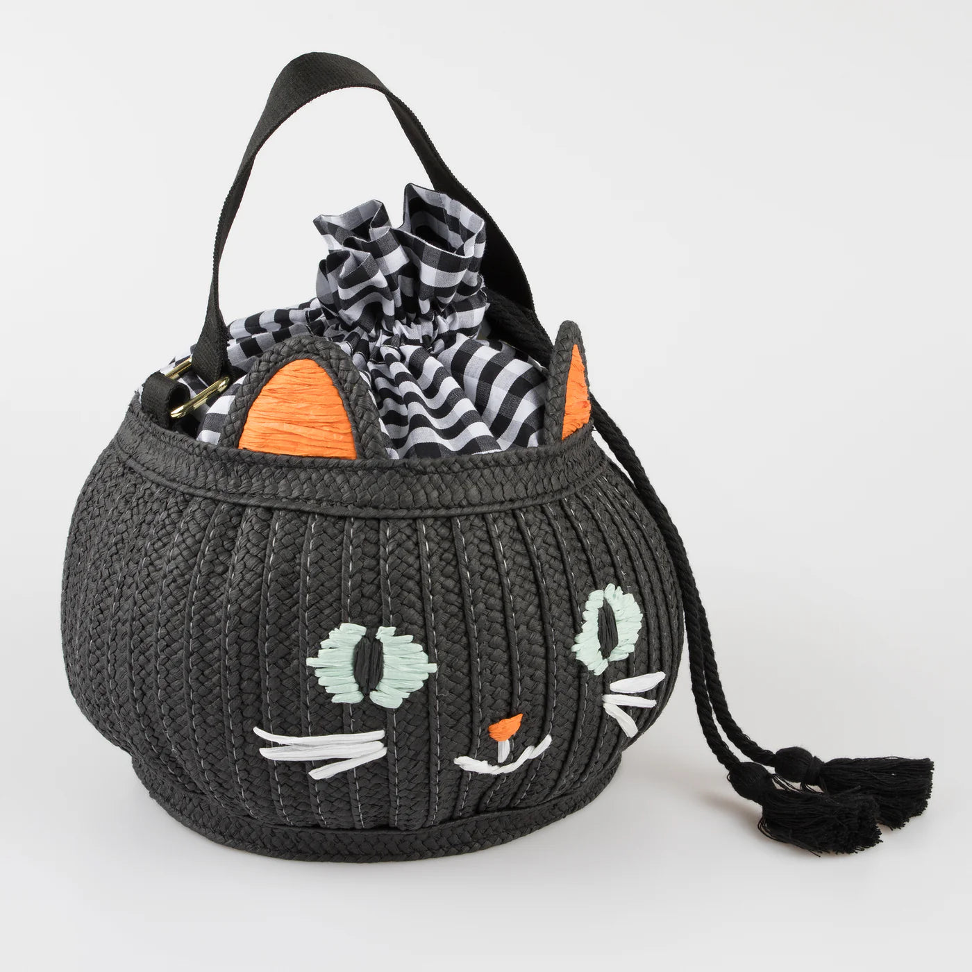 Trick or Treat Cat Basket Bag by Meri Meri