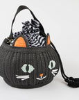 Trick or Treat Cat Basket Bag by Meri Meri