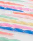 Twisted Tall Candles by Meri Meri