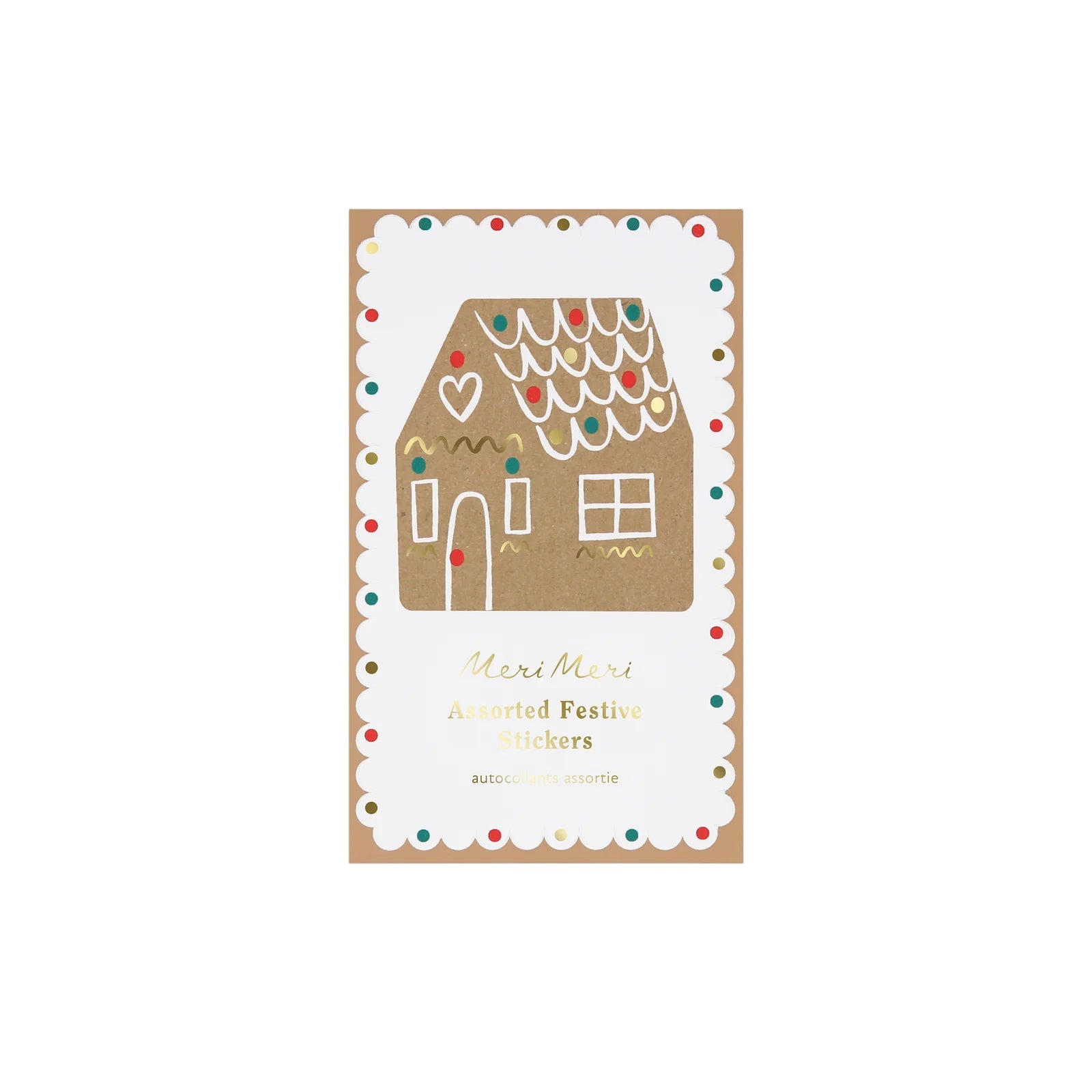 Gingerbread Stickers by Meri Meri