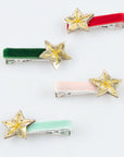 Gold Star Hair Clips by Meri Meri
