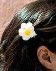 Mini Flower Hair Claw Clip by Jenny Lemons