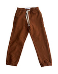 SALE Cocoa Dark Brown Kids Sweatpants by Mochi Kids