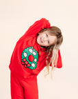 SALE Toadstool Red Kids Sweatpants by Mochi Kids