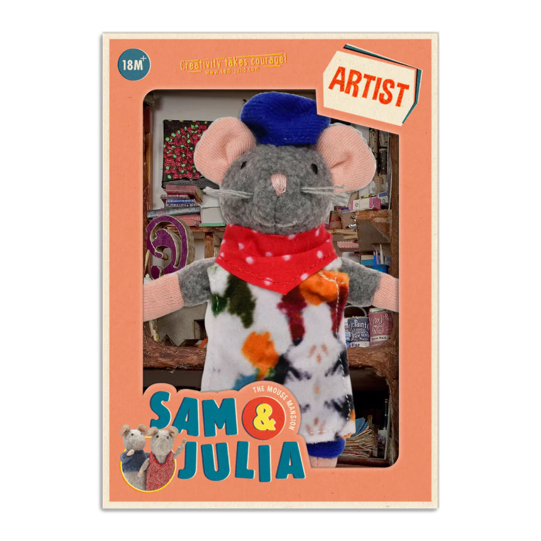 Artist Plush Doll by Sam & Julia