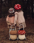 Rattan Mushroom Luggy by Olli Ella