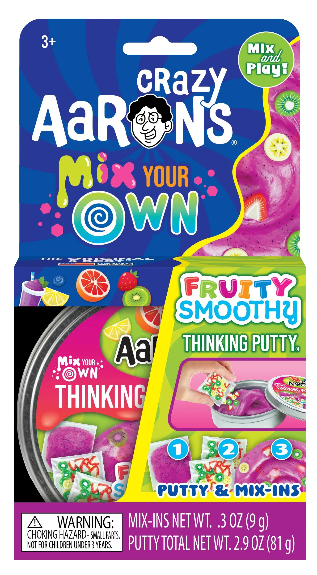 Fruity Smoothy - Mix Your Own By Crazy Aaron's – Mochi Kids