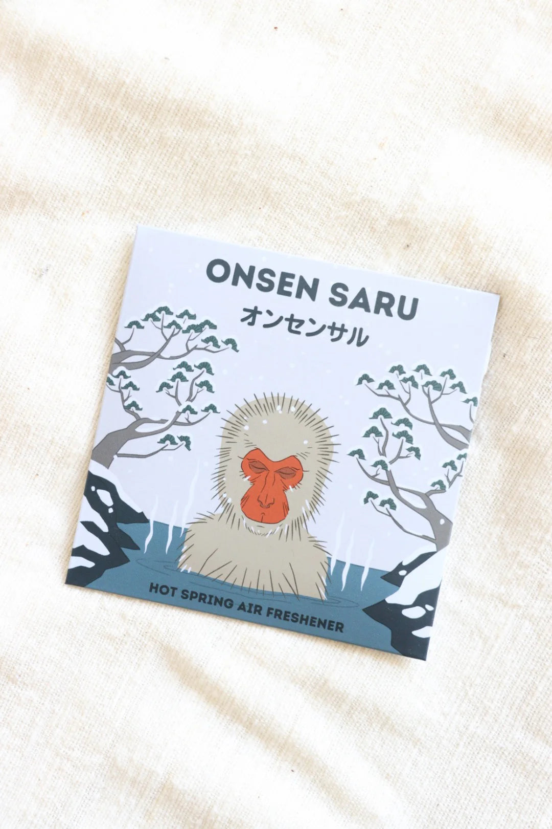 Onsen Saru Hot Spring Air Freshener by Miyashiro Studio