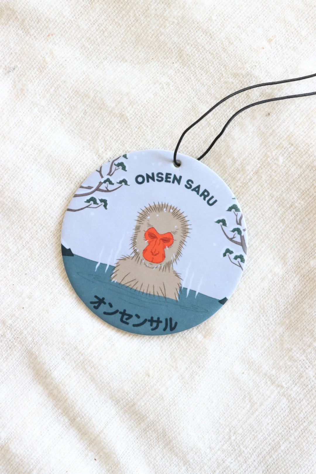 Onsen Saru Hot Spring Air Freshener by Miyashiro Studio