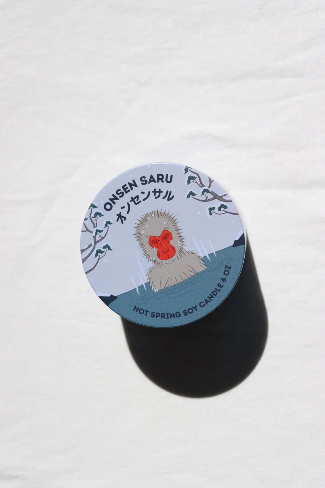 Onsen Saru Hot Spring Soy Candle by Miyashiro Studio