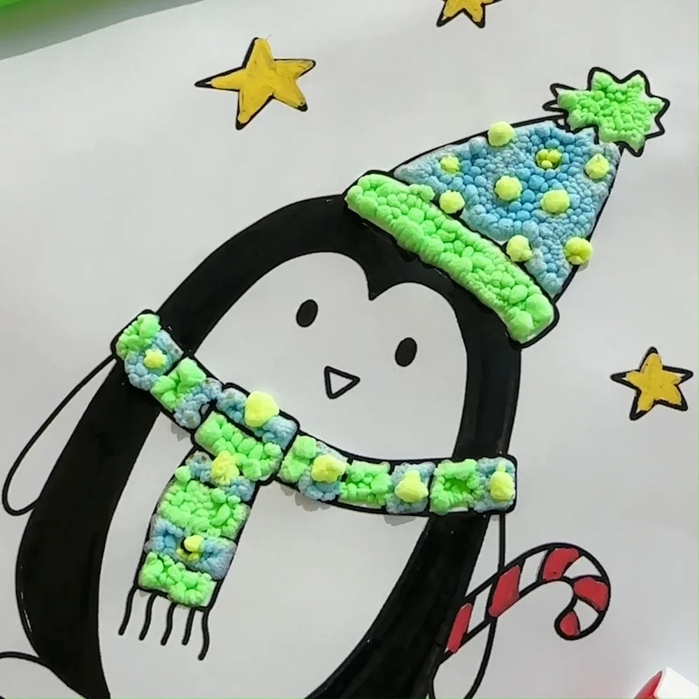Magic Neon Puffy Pens by Ooly