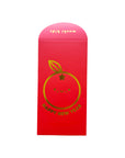 Happy New Year Orange Red Lunar New Year Envelopes (Set of 3)